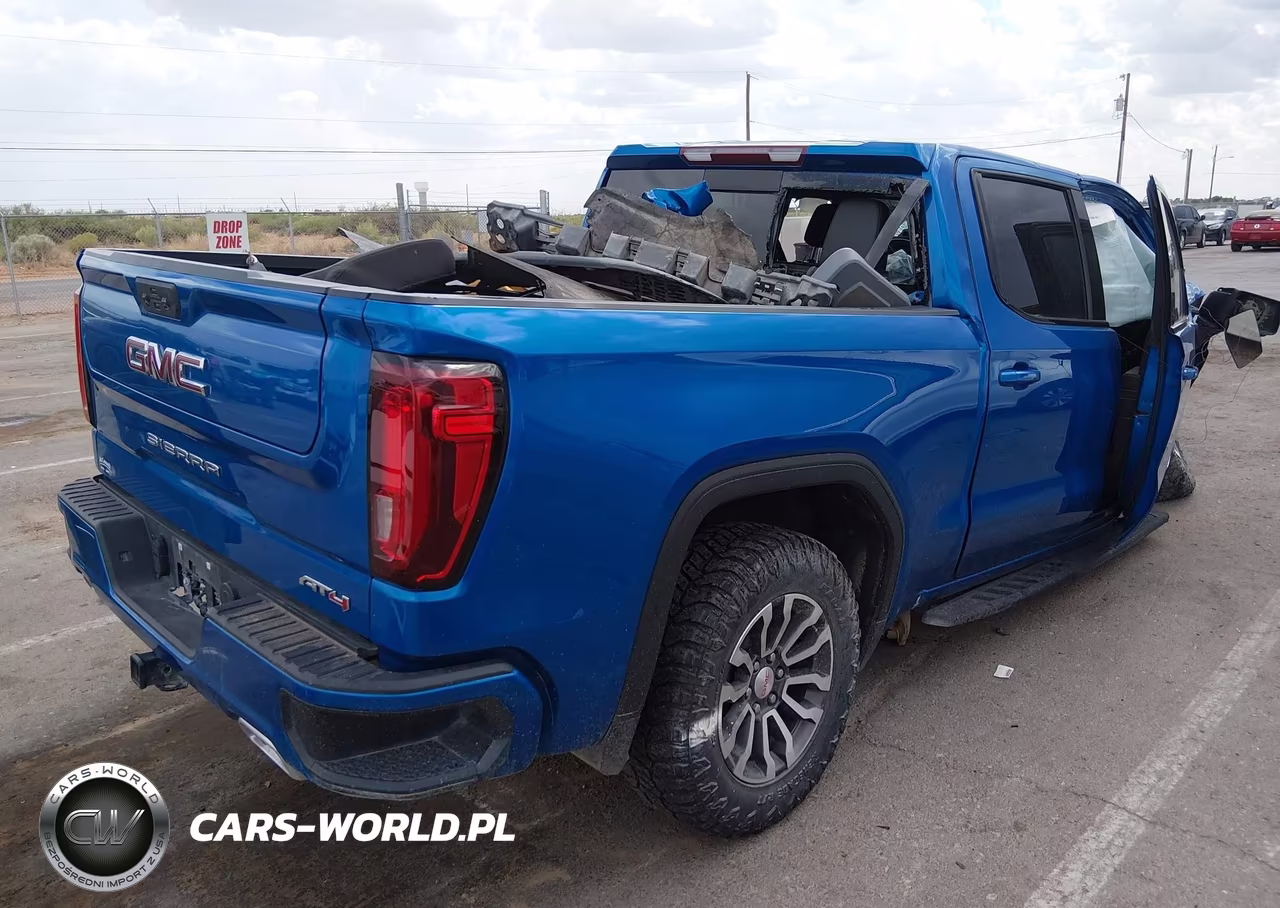 2022 GMC Sierra 1500 4Wd Short Box At4 VIN:1GTUUEET0NZ615866 - 4
