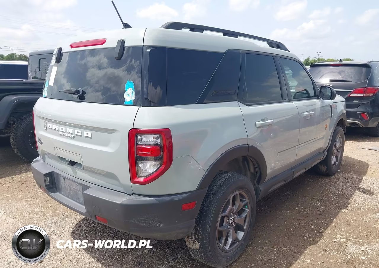 2023 Ford Bronco Sport Badlands VIN:3FMCR9D96PRE15071 - 4