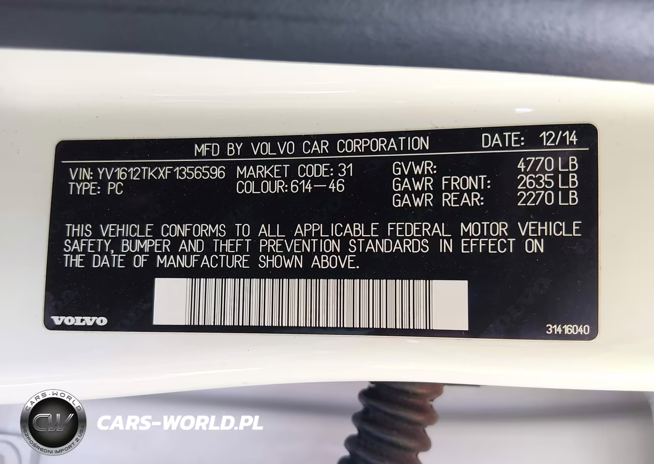 2015 Volvo S60 T5 Premier VIN:YV1612TKXF1356596 - 9