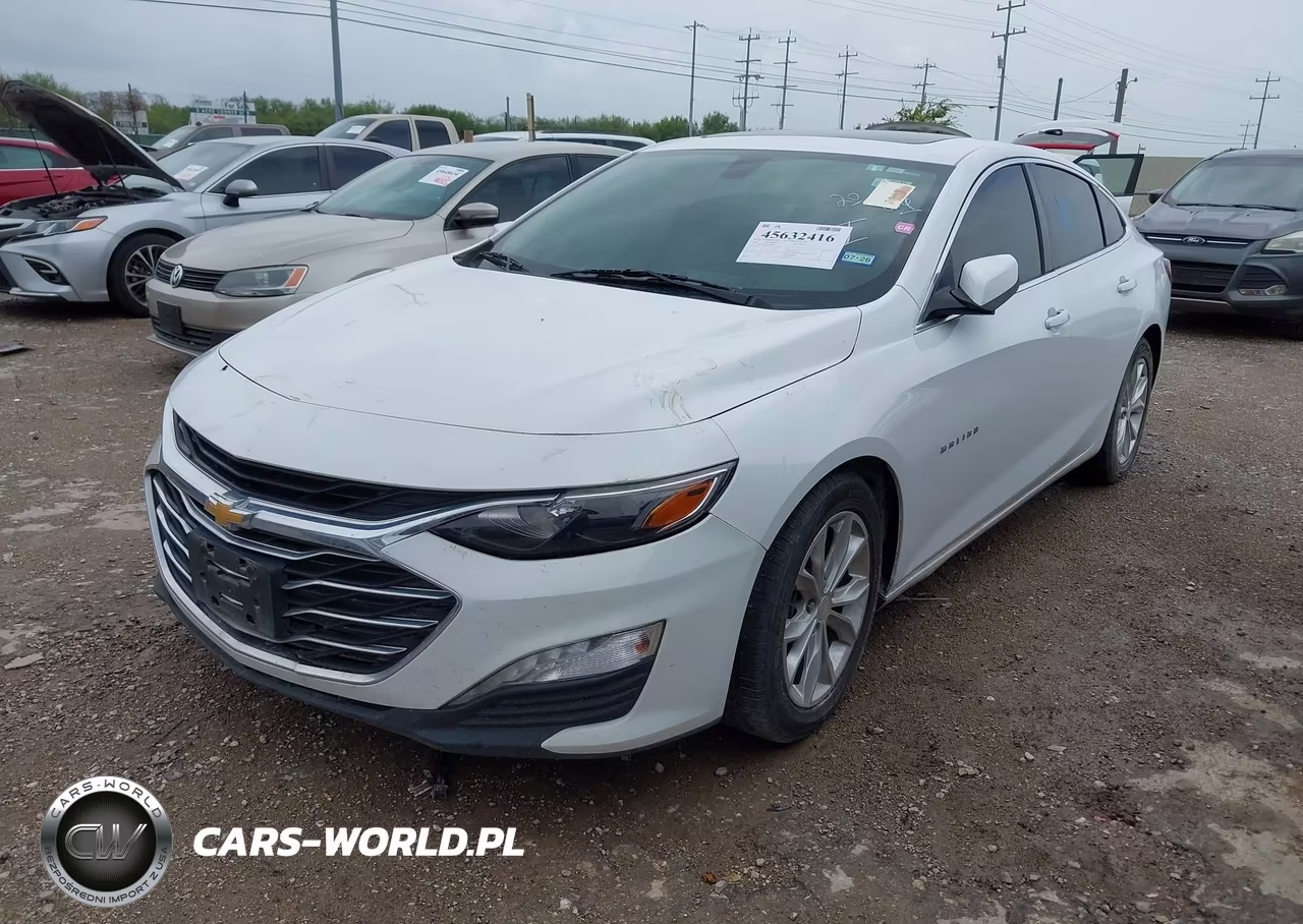 2021 Chevrolet Malibu Fwd Lt VIN:1G1ZD5ST9MF011333 - 2