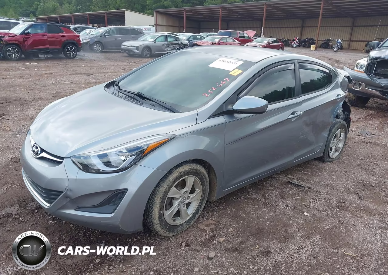2015 Hyundai Elantra Se VIN:KMHDH4AE8FU252667 - 2