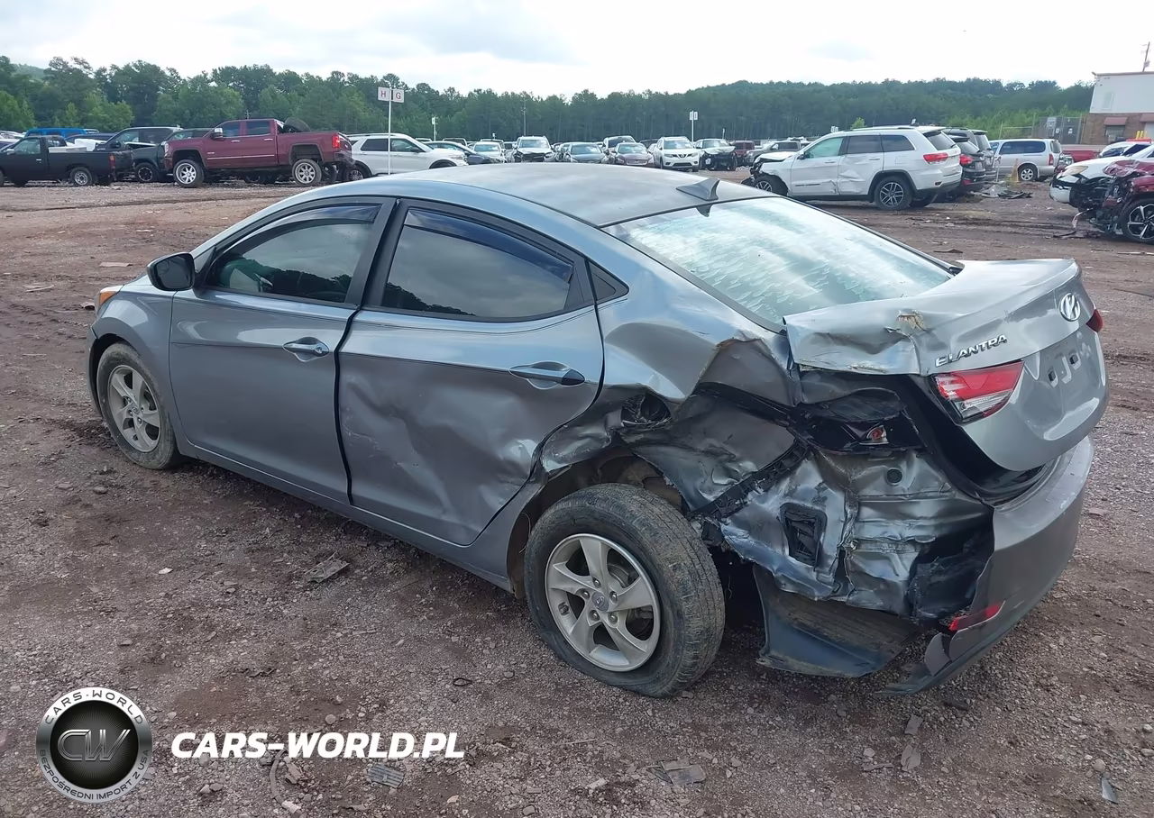 2015 Hyundai Elantra Se VIN:KMHDH4AE8FU252667 - 3