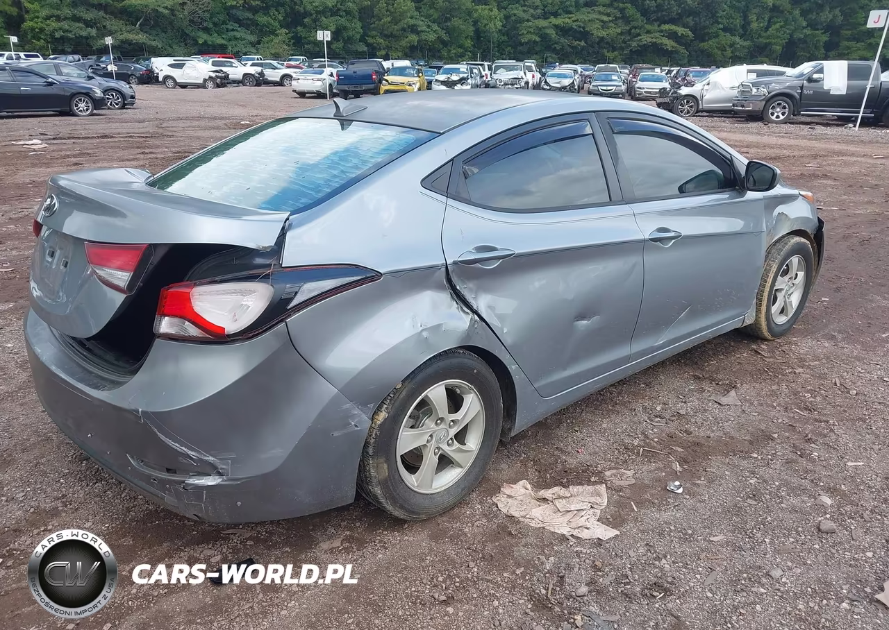 2015 Hyundai Elantra Se VIN:KMHDH4AE8FU252667 - 4
