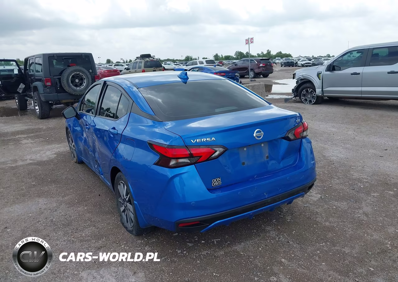 2020 Nissan Versa Sv Xtronic Cvt VIN:3N1CN8EV0LL838170 - 3