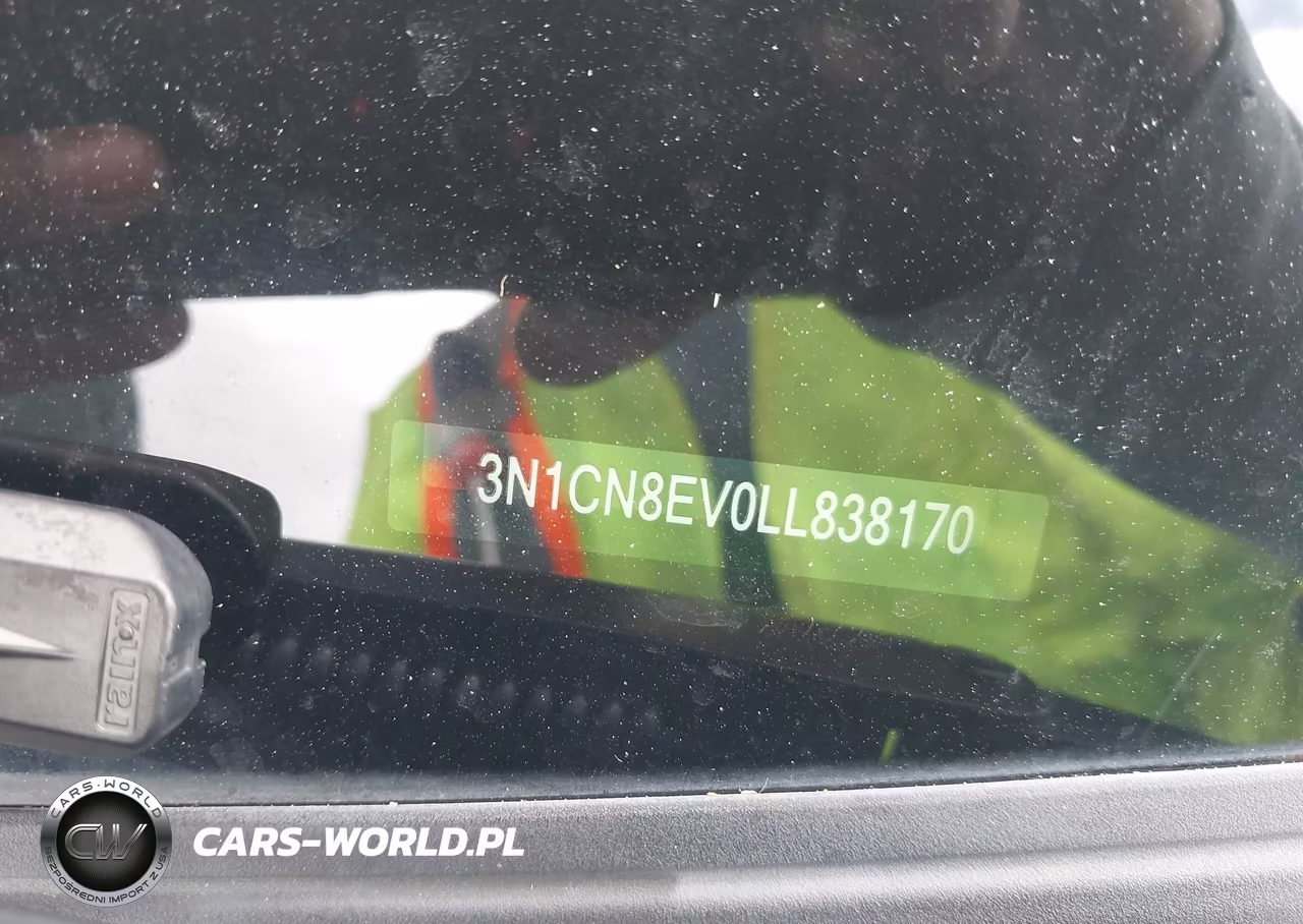 2020 Nissan Versa Sv Xtronic Cvt VIN:3N1CN8EV0LL838170 - 9