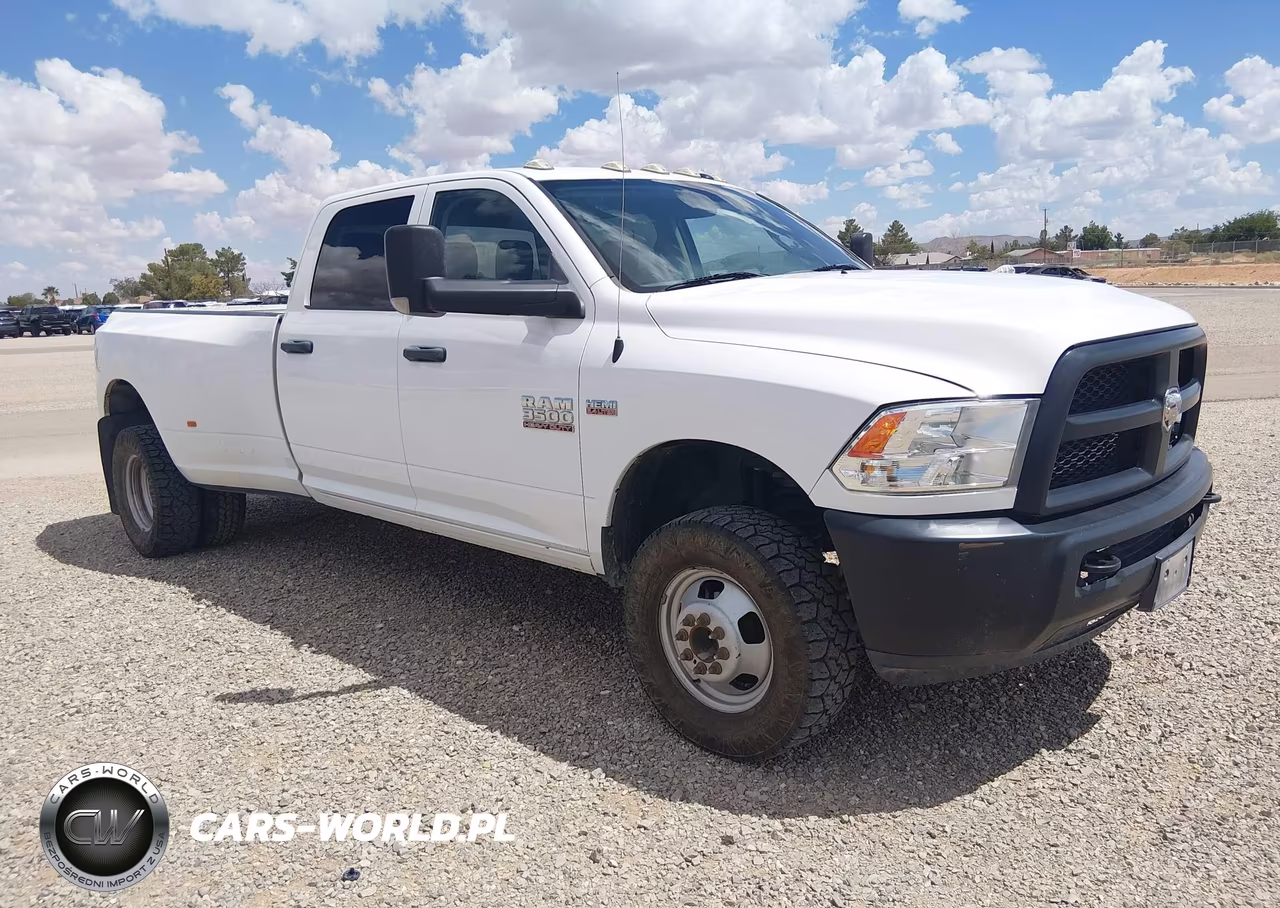 2018 Ram 3500 Tradesman 4X4 8' Box