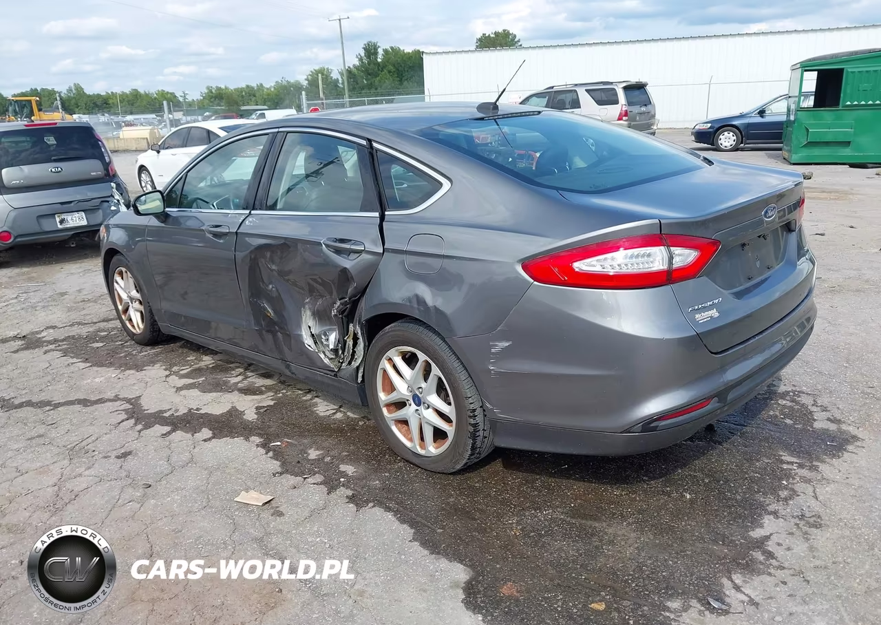 2014 Ford Fusion Se VIN:3FA6P0HDXER385402 - 3