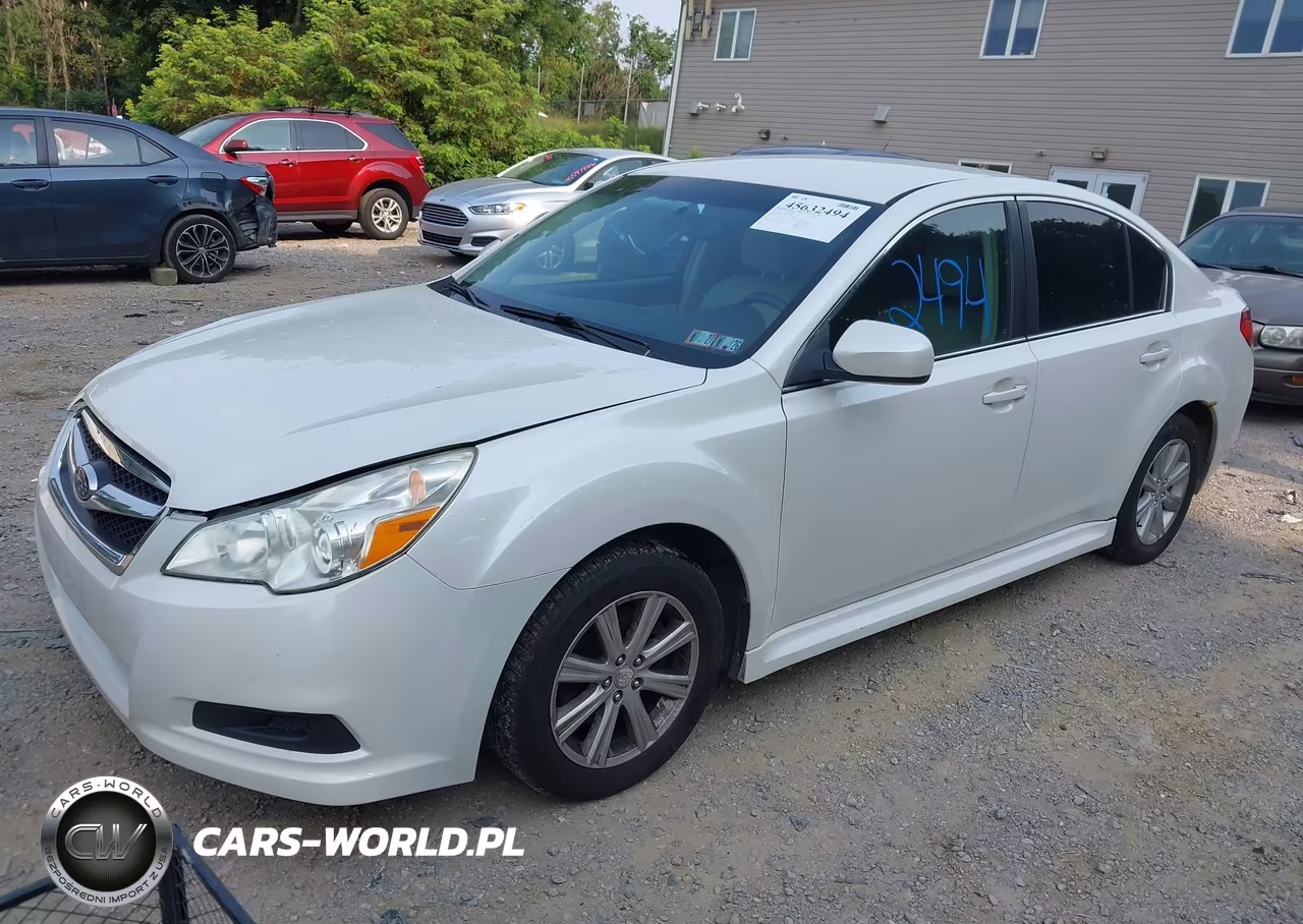 2011 Subaru Legacy 2.5I Premium VIN:4S3BMCC62B3237203 - 2