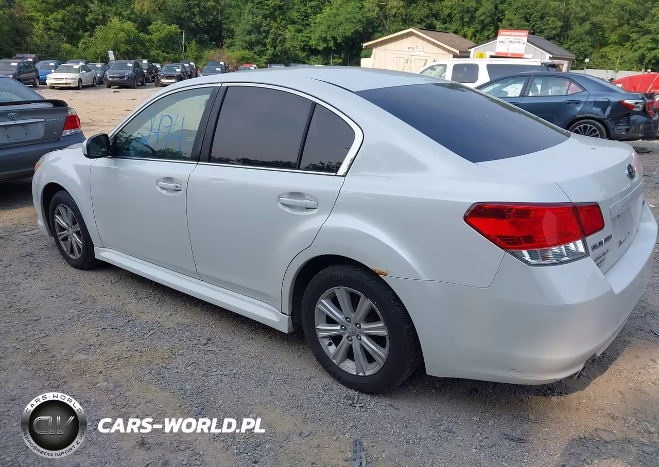 2011 Subaru Legacy 2.5I Premium VIN:4S3BMCC62B3237203 - 3