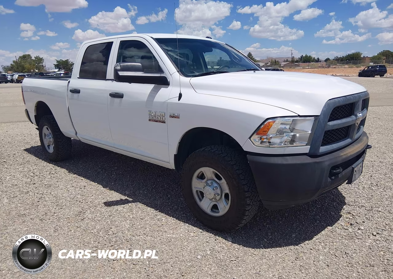 2018 Ram 3500 Tradesman 4X4 6'4 Box
