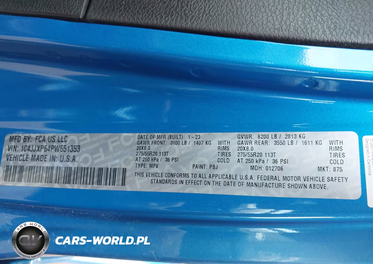 2023 Jeep Wrangler Sahara 4Xe VIN:1C4JJXP64PW651353 - 9