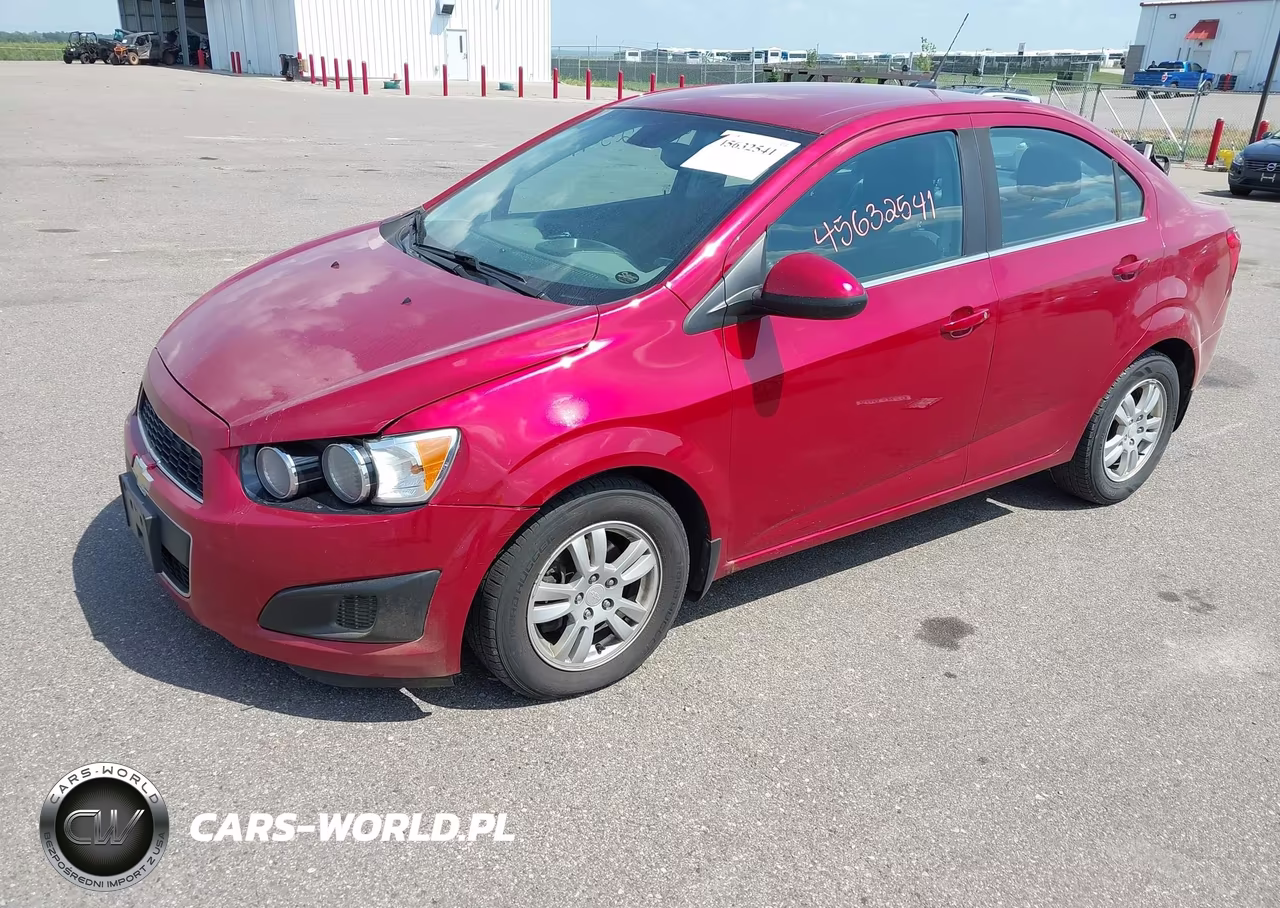 2012 Chevrolet Sonic 2Lt VIN:1G1JC5SB5C4226550 - 2