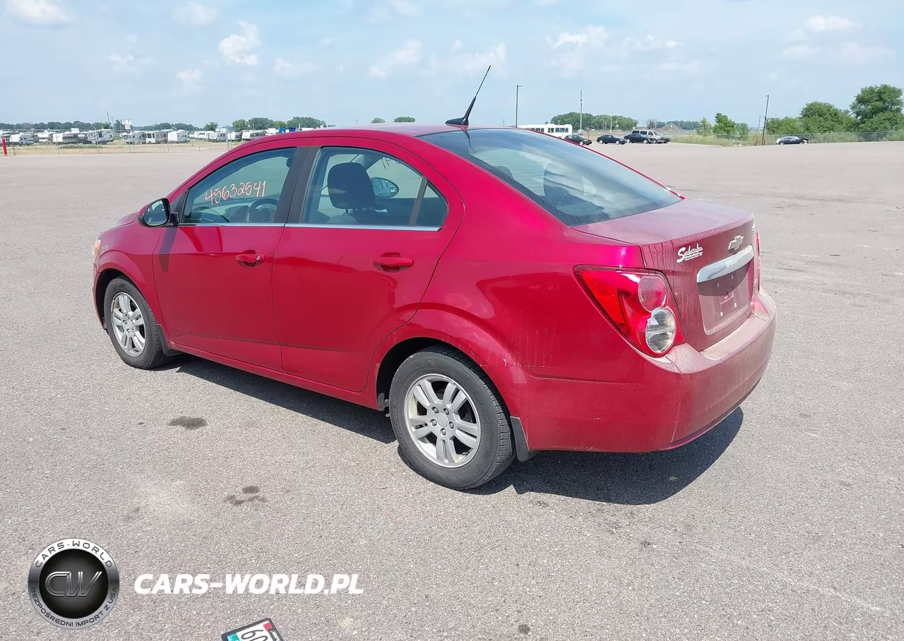 2012 Chevrolet Sonic 2Lt VIN:1G1JC5SB5C4226550 - 3