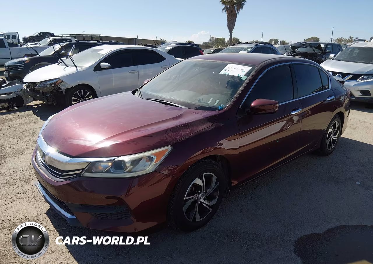 2016 Honda Accord Lx VIN:1HGCR2F33GA081260 - 2