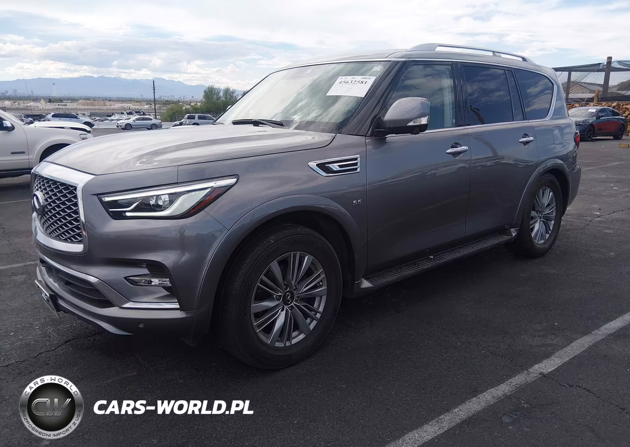 2020 Infiniti Qx80 Luxe Awd VIN:JN8AZ2NE9L9251016 - 2
