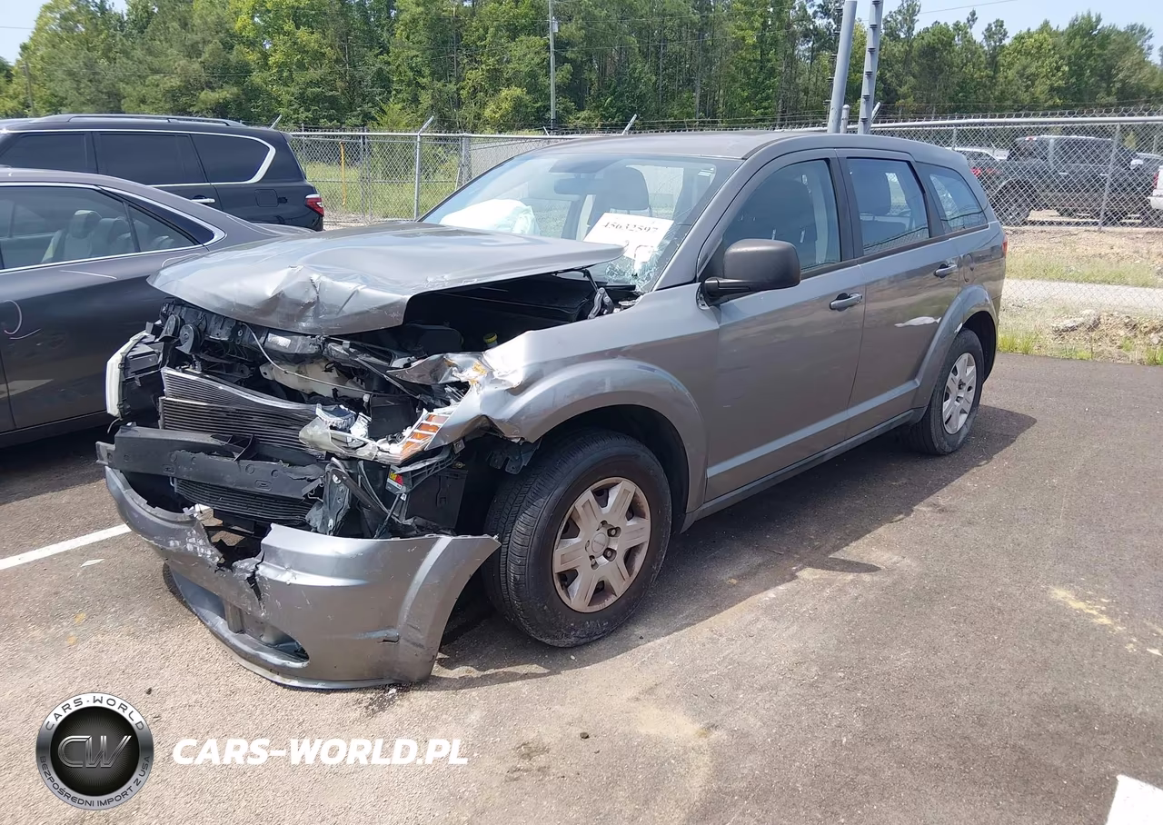 2012 Dodge Journey Se-Avp VIN:3C4PDCAB4CT204358 - 2