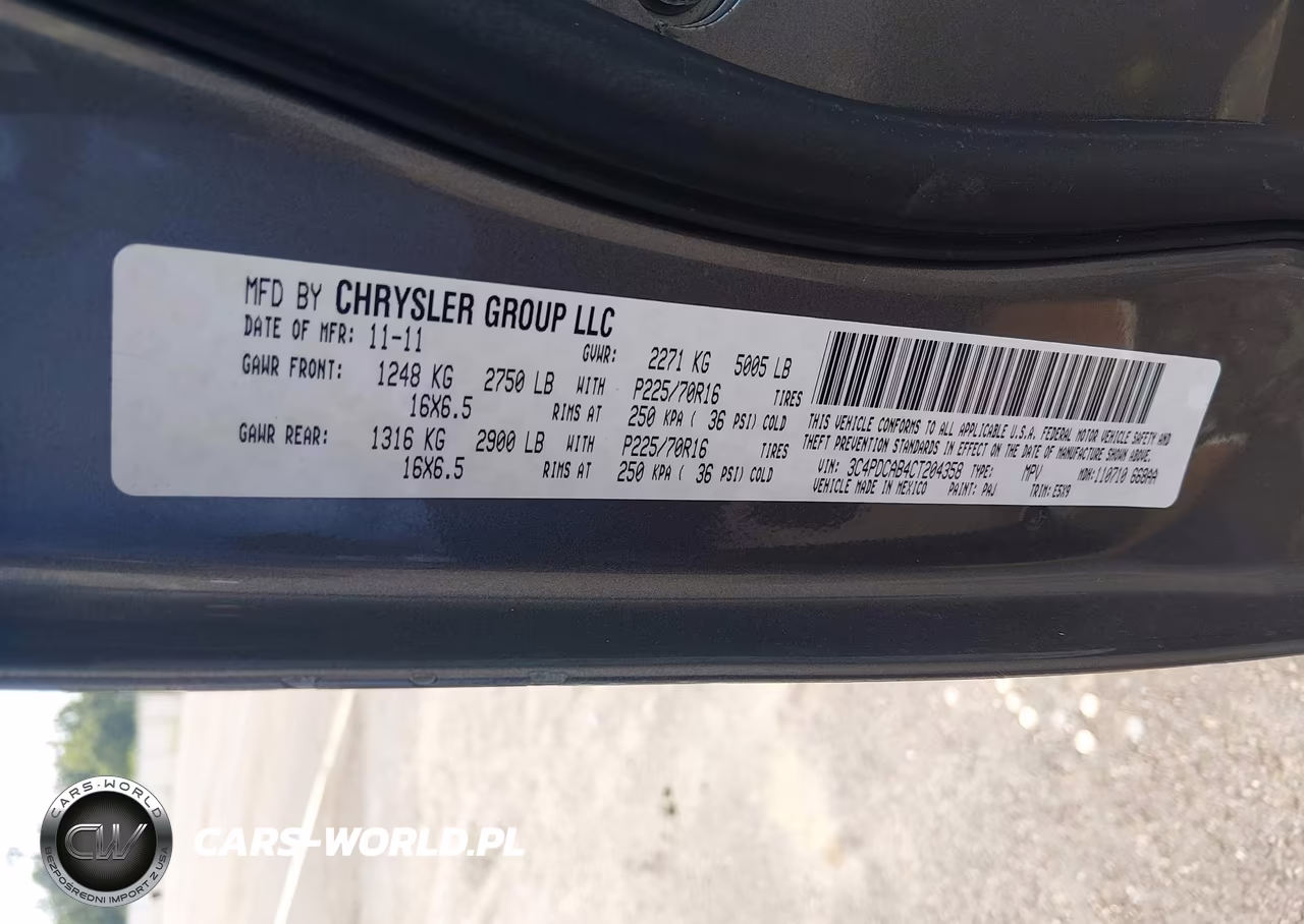 2012 Dodge Journey Se-Avp VIN:3C4PDCAB4CT204358 - 9