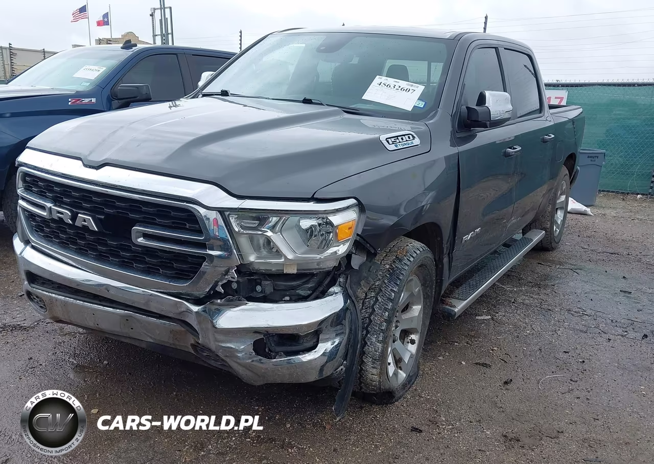 2022 Ram 1500 Lone Star 4X4 5'7 Box VIN:1C6RRFFG3NN441739 - 2