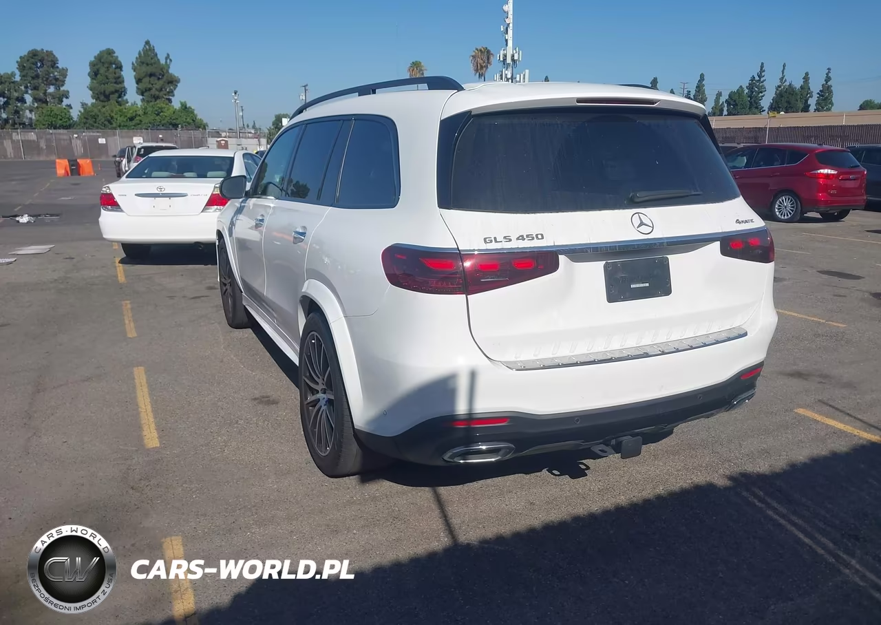 2025 Mercedes-Benz Gls 450 4Matic VIN:4JGFF5KE3SB445432 - 3