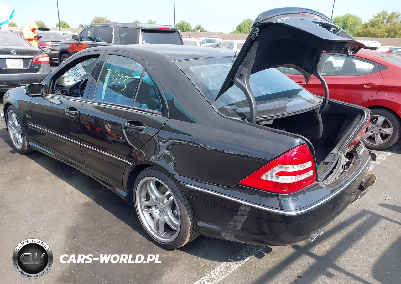 2005 Mercedes-Benz C 55 Amg VIN:WDBRF76J85F613212 - 3