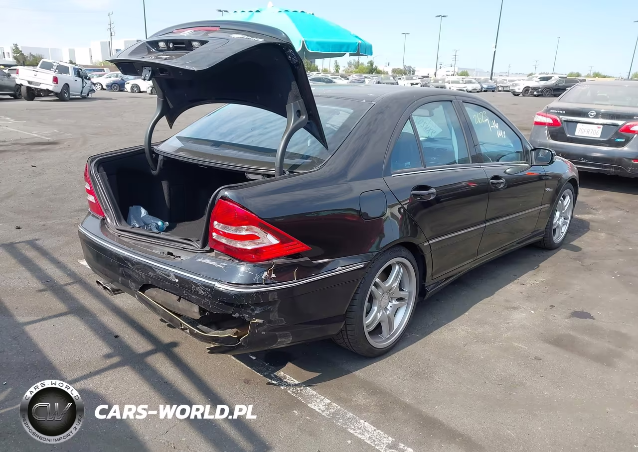 2005 Mercedes-Benz C 55 Amg VIN:WDBRF76J85F613212 - 4