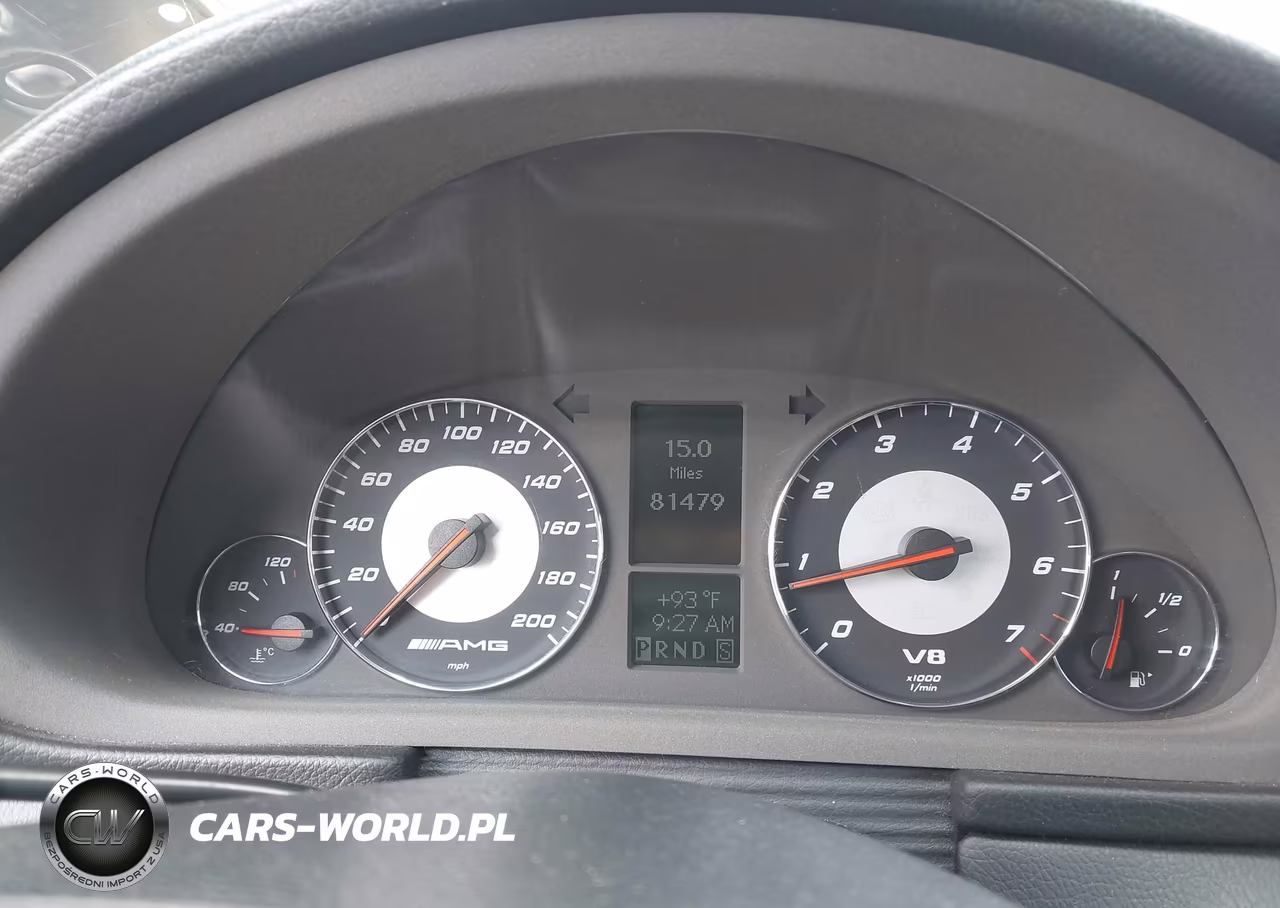 2005 Mercedes-Benz C 55 Amg VIN:WDBRF76J85F613212 - 7