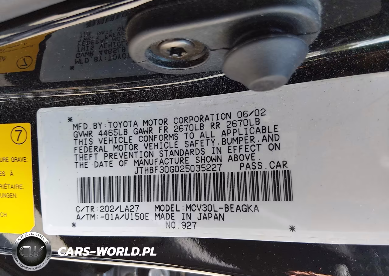 2002 Lexus Es 300 VIN:JTHBF30G025035227 - 9