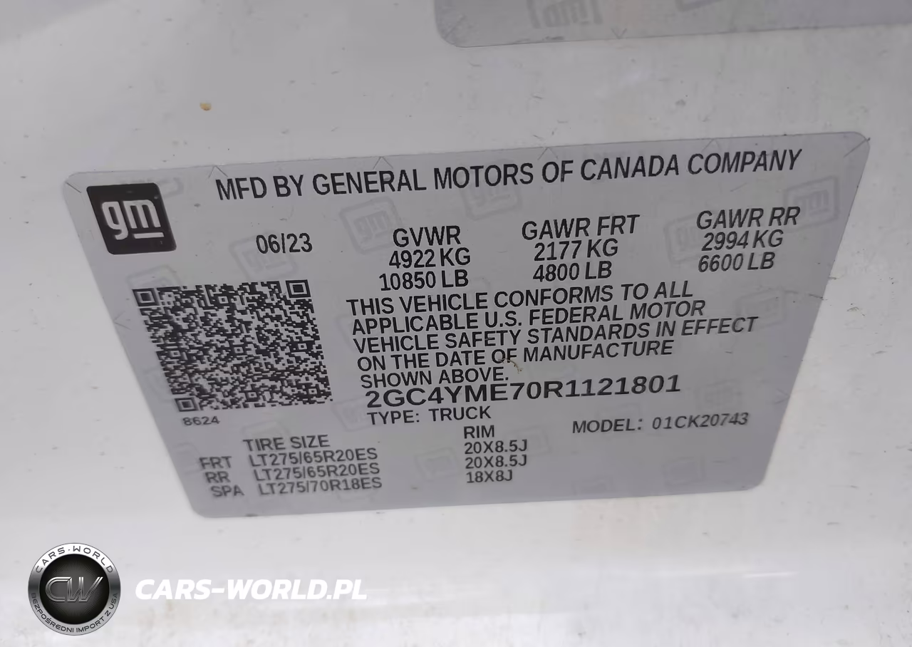 2024 Chevrolet Silverado 2500Hd 4Wd Standard Bed Custom VIN:2GC4YME70R1121801 - 9