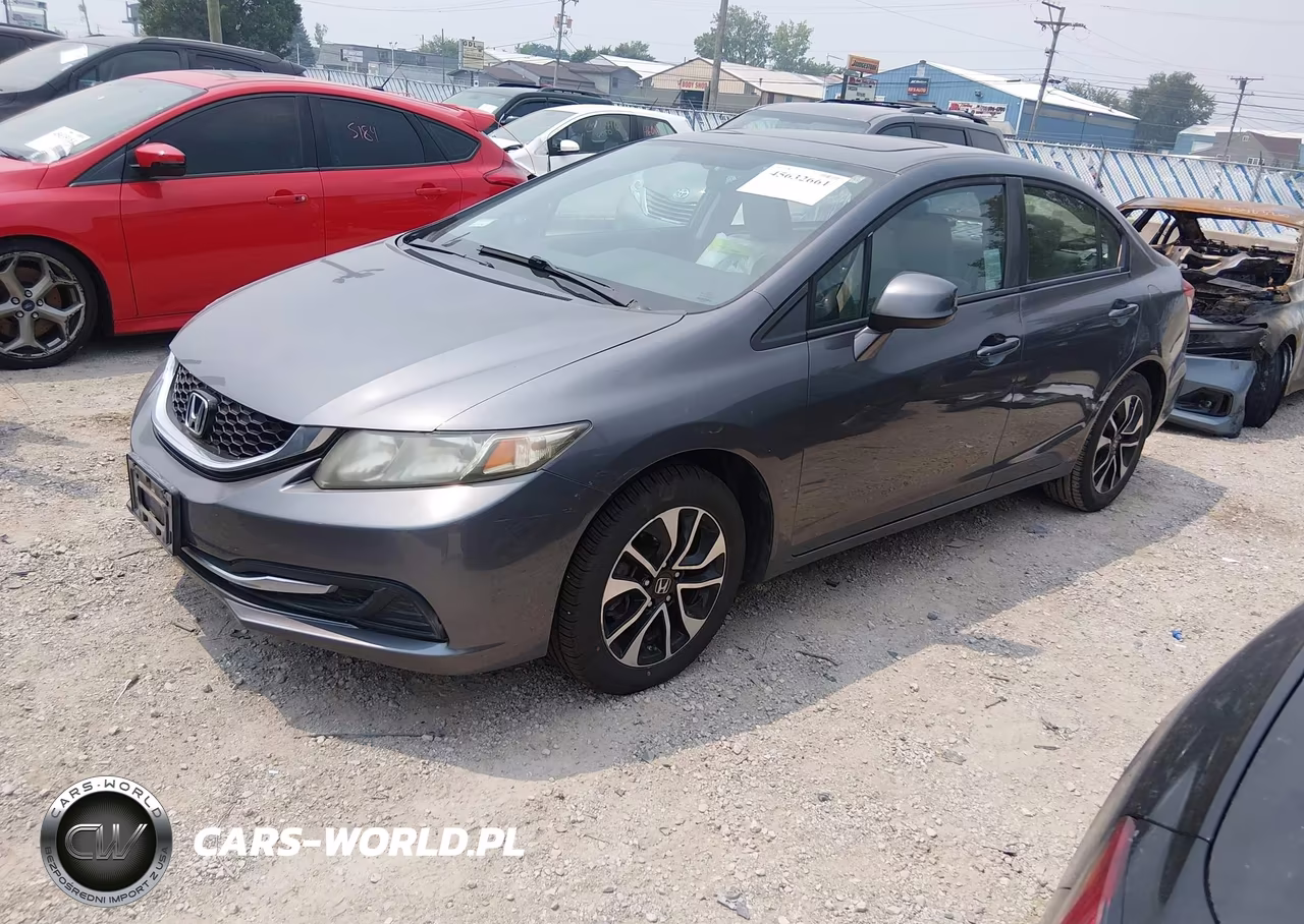 2013 Honda Civic Ex VIN:19XFB2F80DE215680 - 2