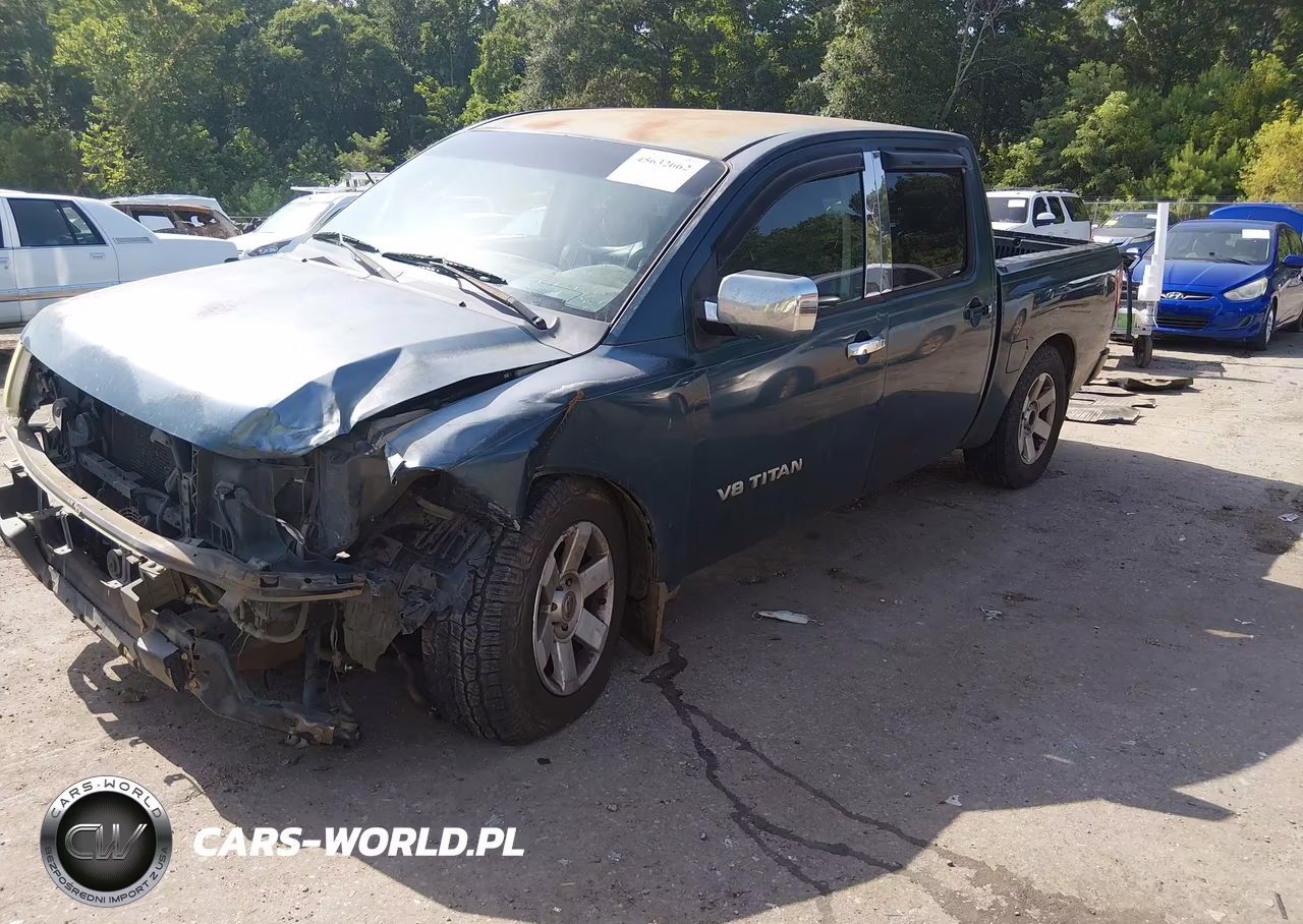 2007 Nissan Titan Xe VIN:1N6AA07A47N229288 - 2
