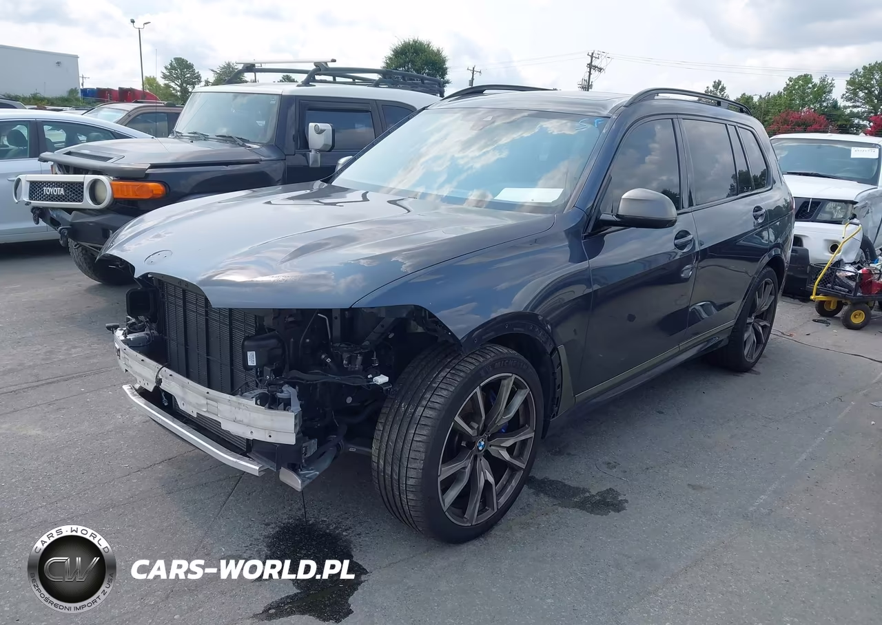 2022 BMW X7 M50I VIN:5UXCX6C01N9L68034 - 2