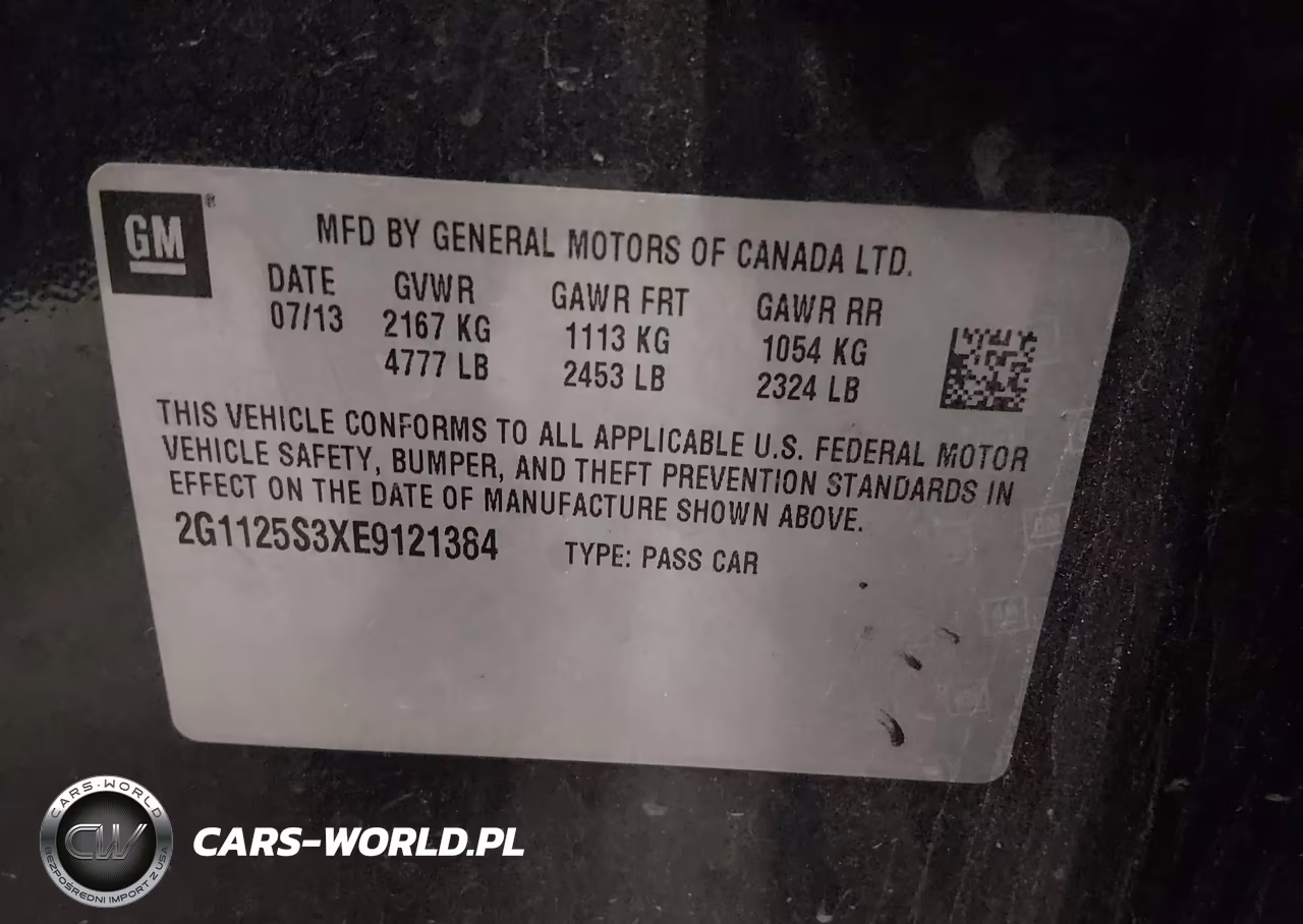 2014 Chevrolet Impala 2Lt VIN:2G1125S3XE9121384 - 9