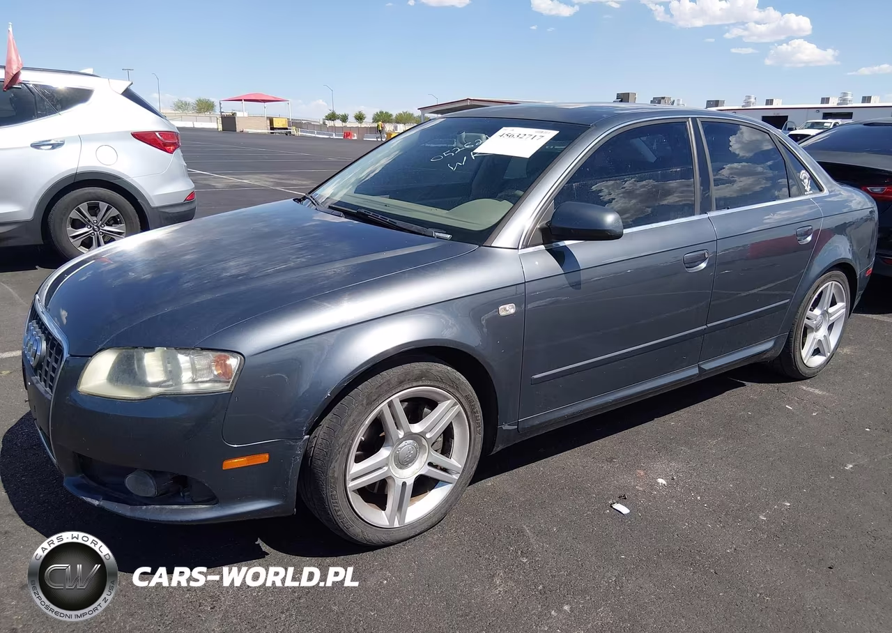 2008 Audi A4 2.0T VIN:WAUAF78E68A052621 - 2