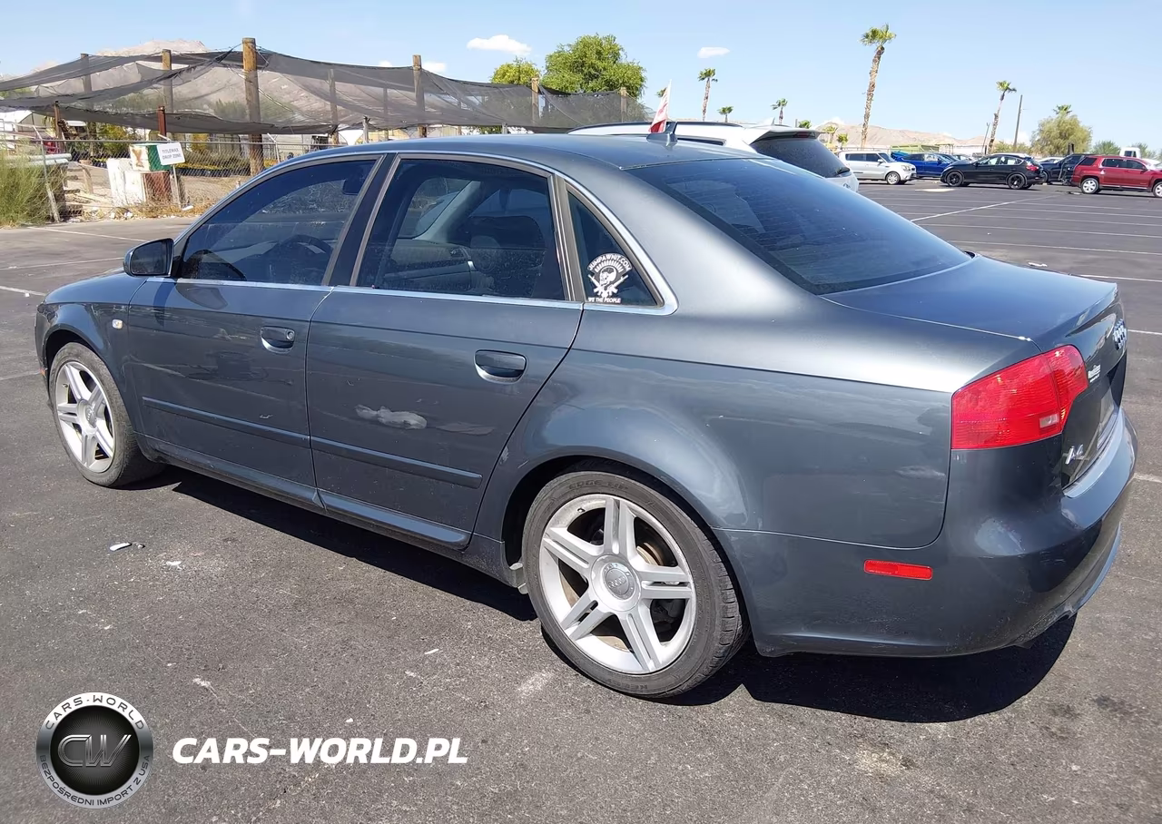 2008 Audi A4 2.0T VIN:WAUAF78E68A052621 - 3