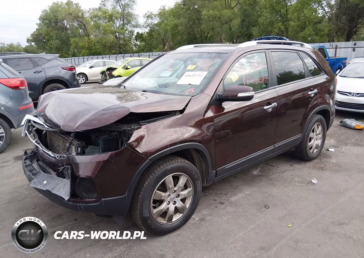 2013 Kia Sorento Lx V6 VIN:5XYKT4A24DG383853 - 2