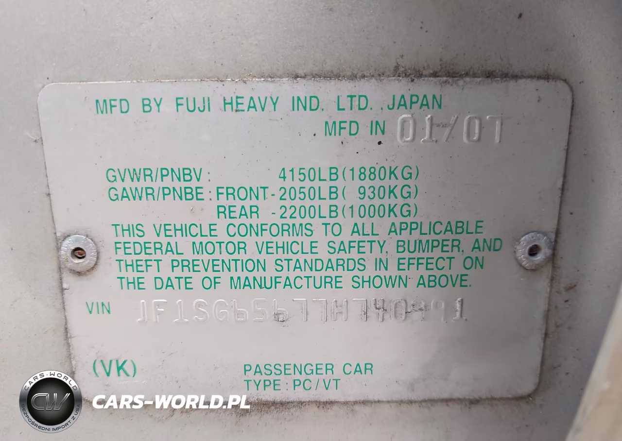2007 Subaru Forester 2.5X VIN:JF1SG65677H740991 - 9