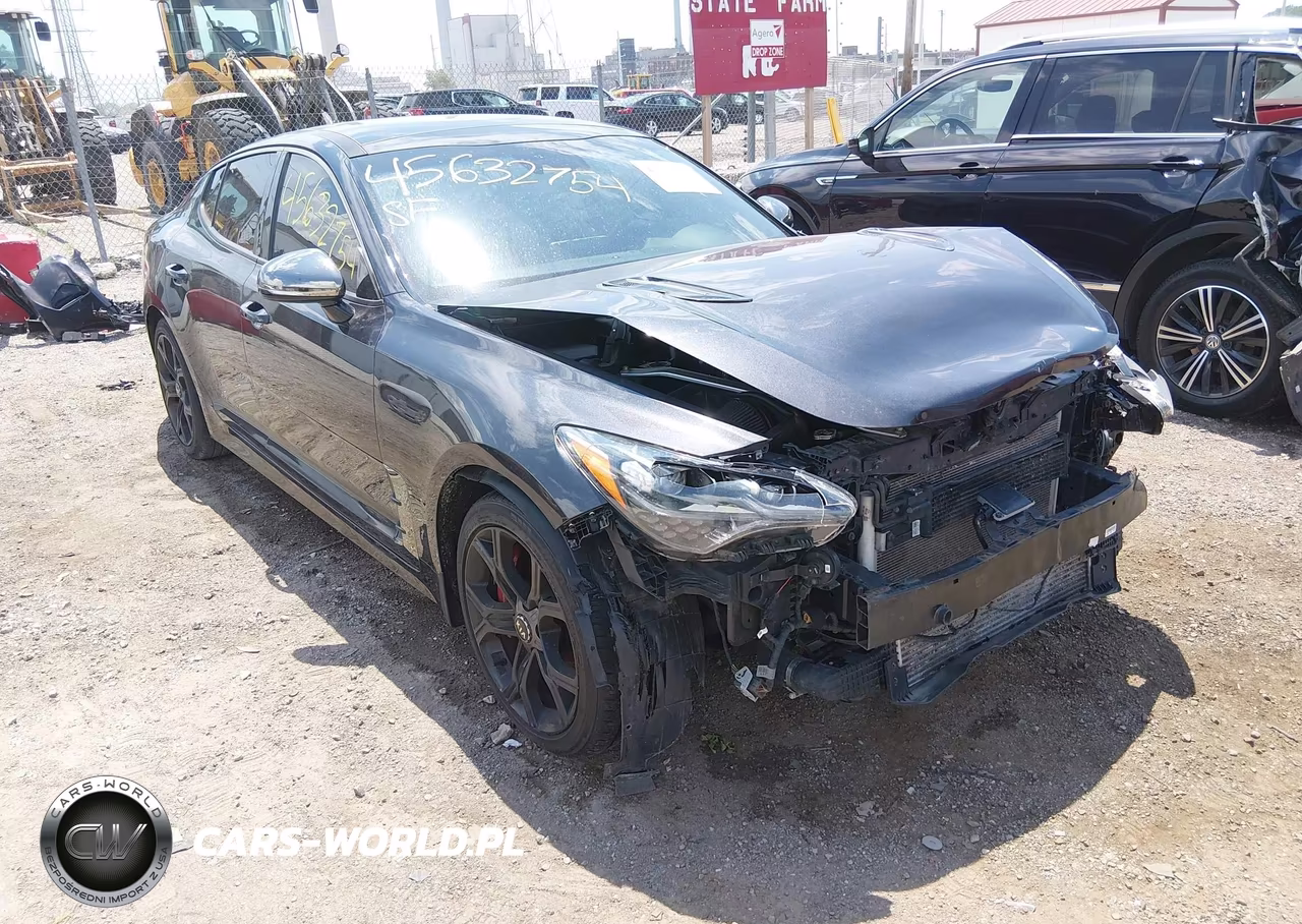 2019 Kia Stinger Gt1 VIN:KNAE45LC6K6065719 - 1