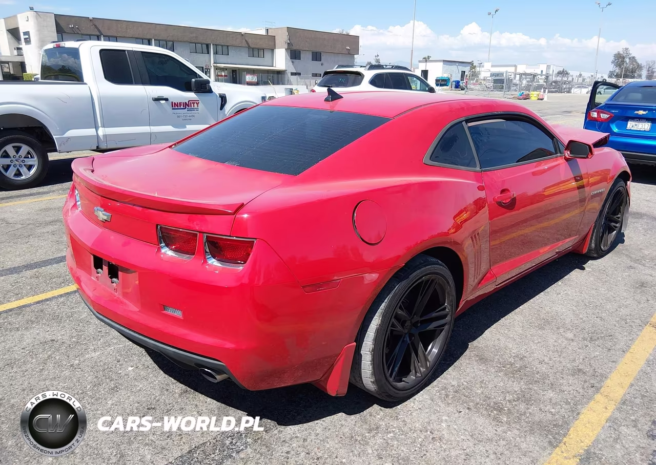 2012 Chevrolet Camaro 2Ls VIN:2G1FA1E33C9208361 - 4