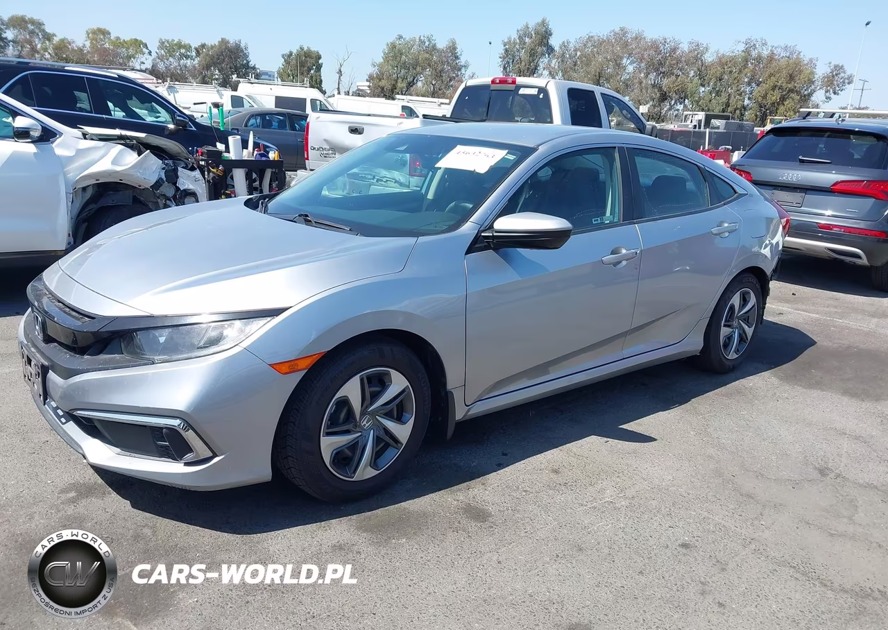 2020 Honda Civic Lx VIN:2HGFC2F60LH534836 - 2