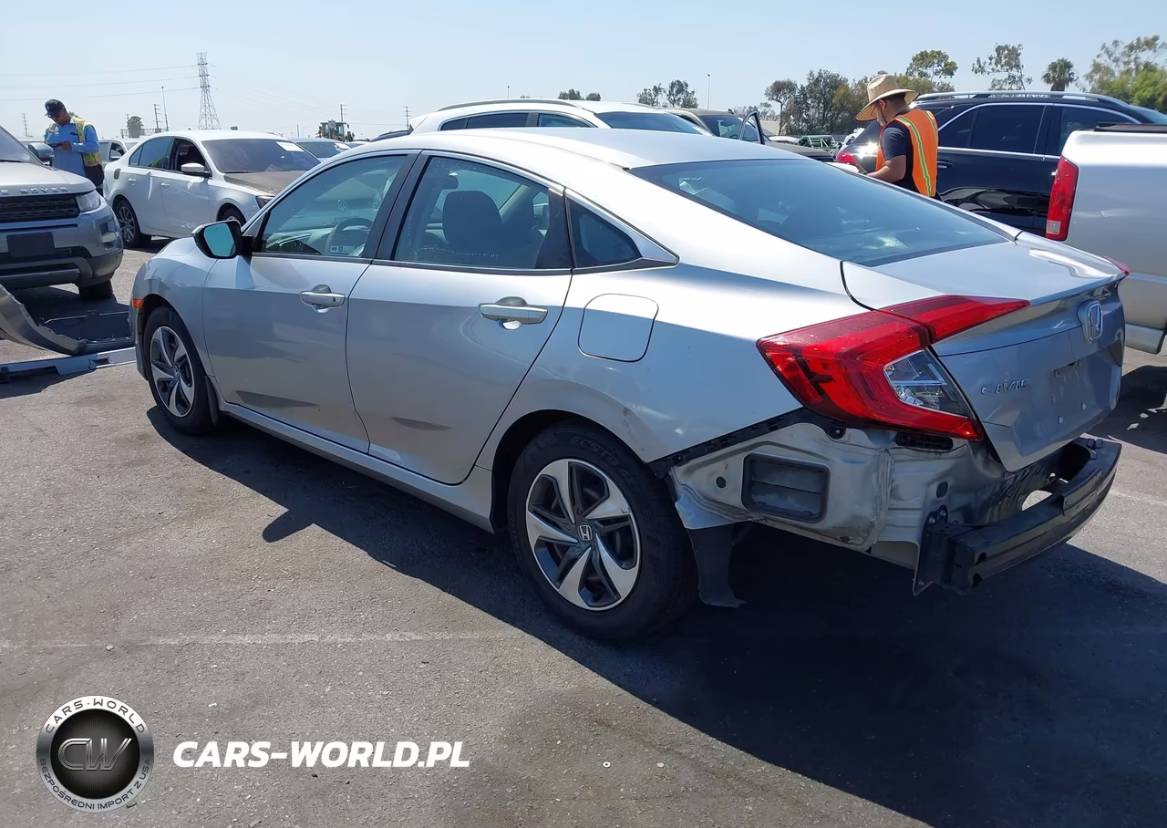 2020 Honda Civic Lx VIN:2HGFC2F60LH534836 - 3