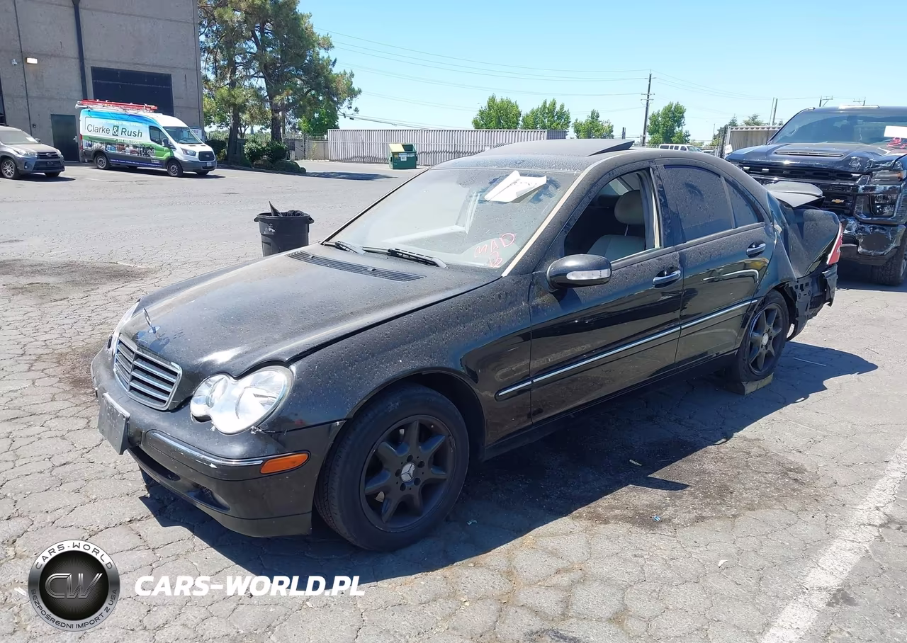 2004 Mercedes-Benz C 240 VIN:WDBRF61J24F547627 - 2