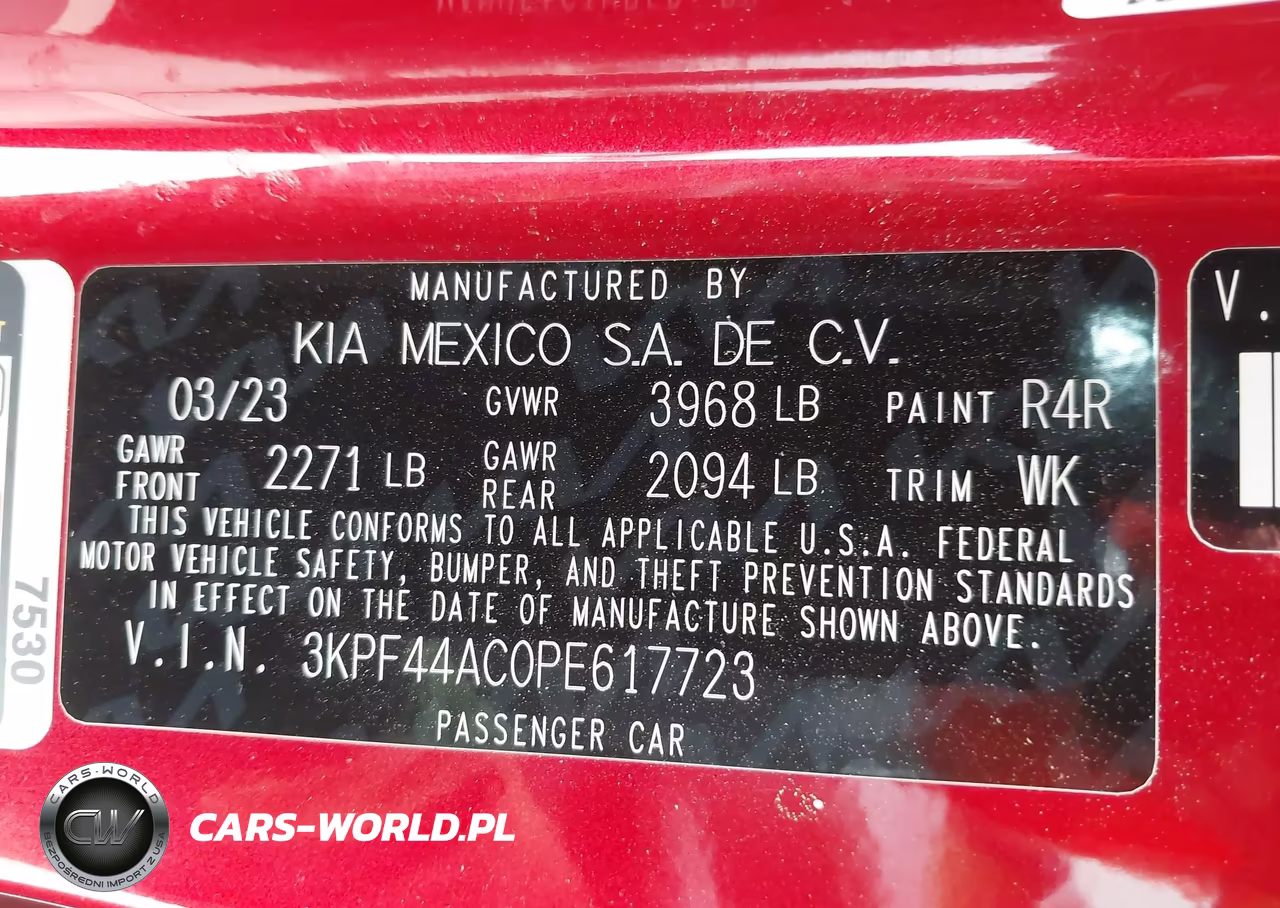 2023 Kia Forte Gt VIN:3KPF44AC0PE617723 - 9