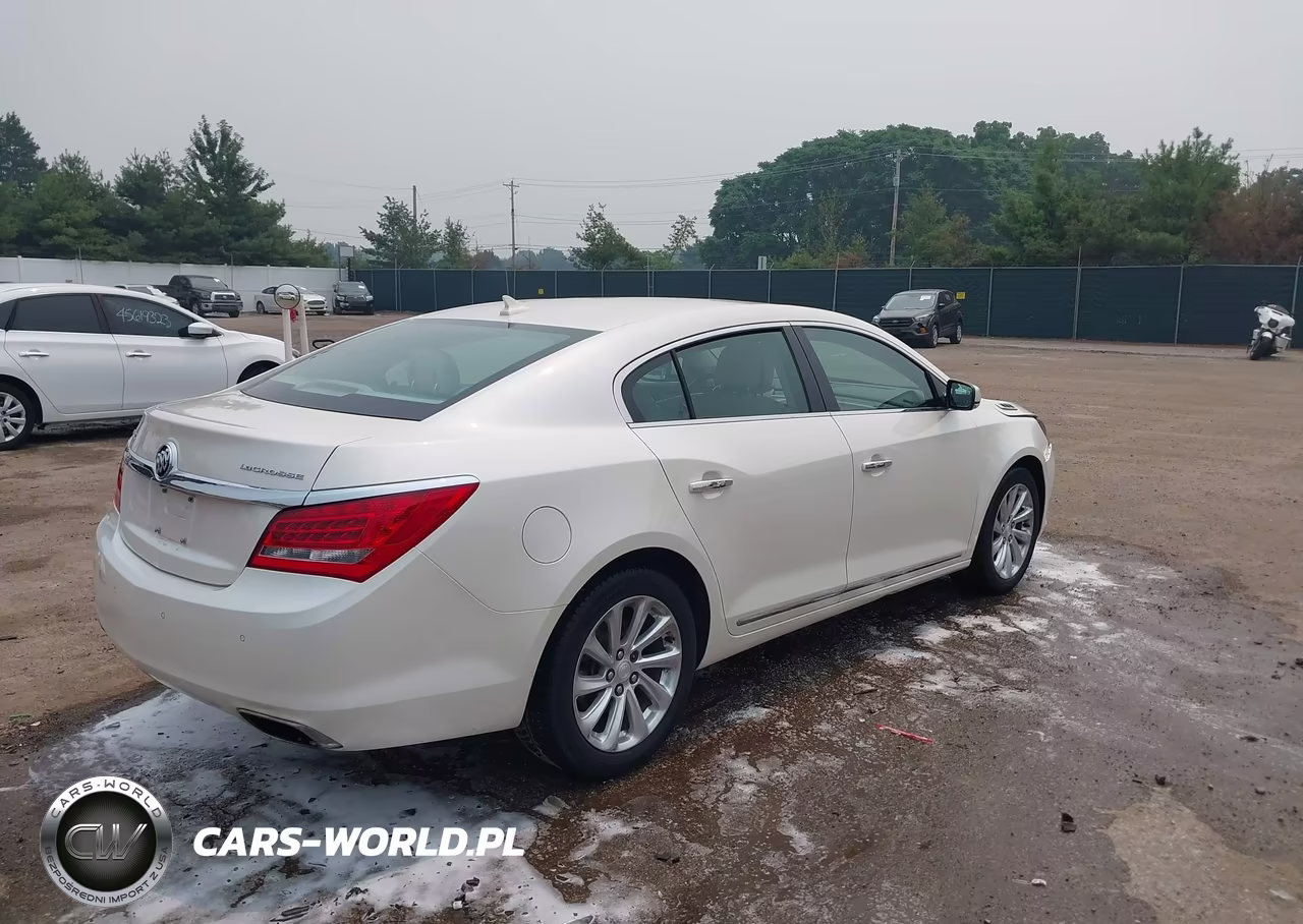 2014 Buick Lacrosse Leather Group VIN:1G4GB5G39EF277168 - 4