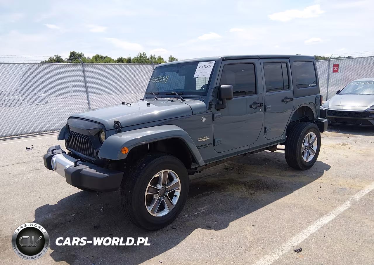 2014 Jeep Wrangler Unlimited Sahara VIN:1C4BJWEG3EL263166 - 2