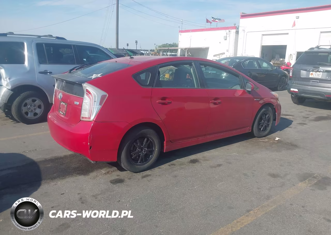 2012 Toyota Prius Two VIN:JTDKN3DU0C5378951 - 4