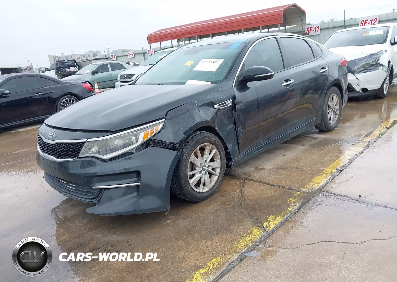 2016 Kia Optima Lx VIN:5XXGT4L35GG022989 - 2