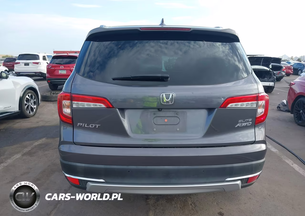 2021 Honda Pilot Awd Elite VIN:5FNYF6H09MB080690 - 16