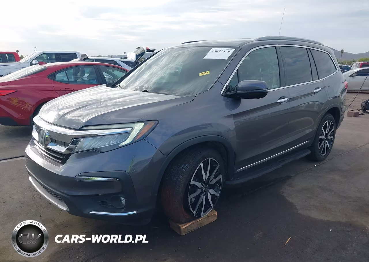 2021 Honda Pilot Awd Elite VIN:5FNYF6H09MB080690 - 2