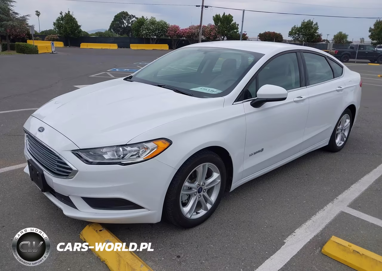 2018 Ford Fusion Hybrid S VIN:3FA6P0UUXJR243566 - 2