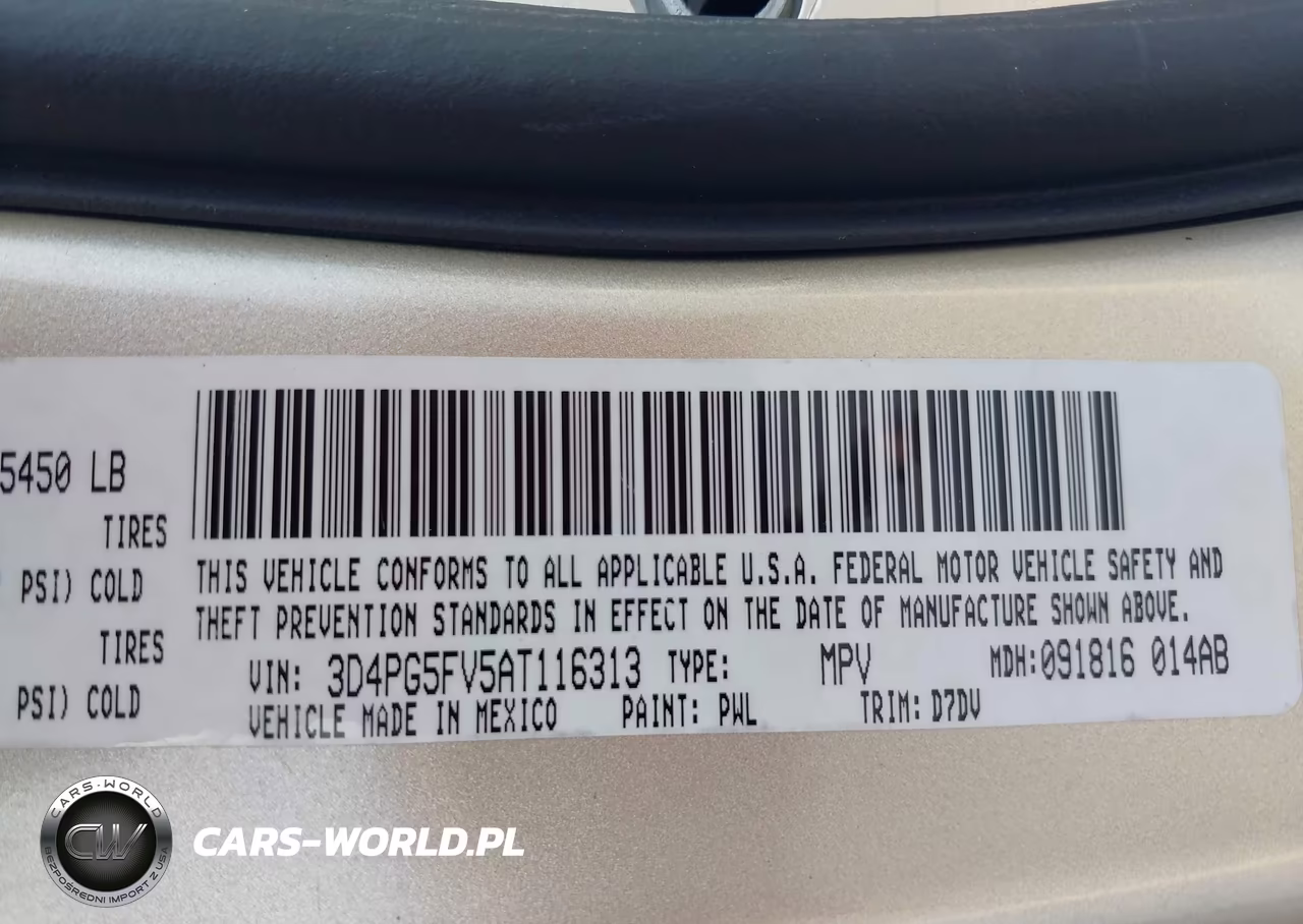 2010 Dodge Journey Sxt VIN:3D4PG5FV5AT116313 - 9